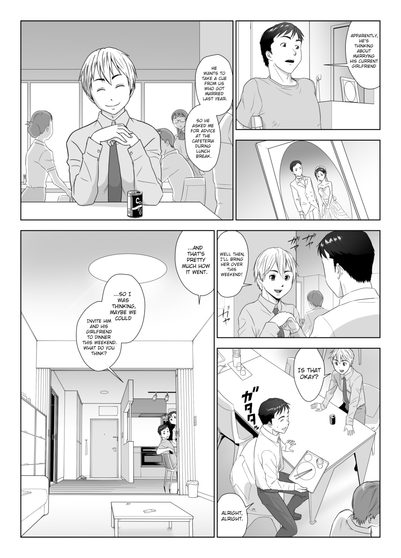 Hentai Manga Comic-A Wife Moaning To Another Man's Cock 1-Read-3